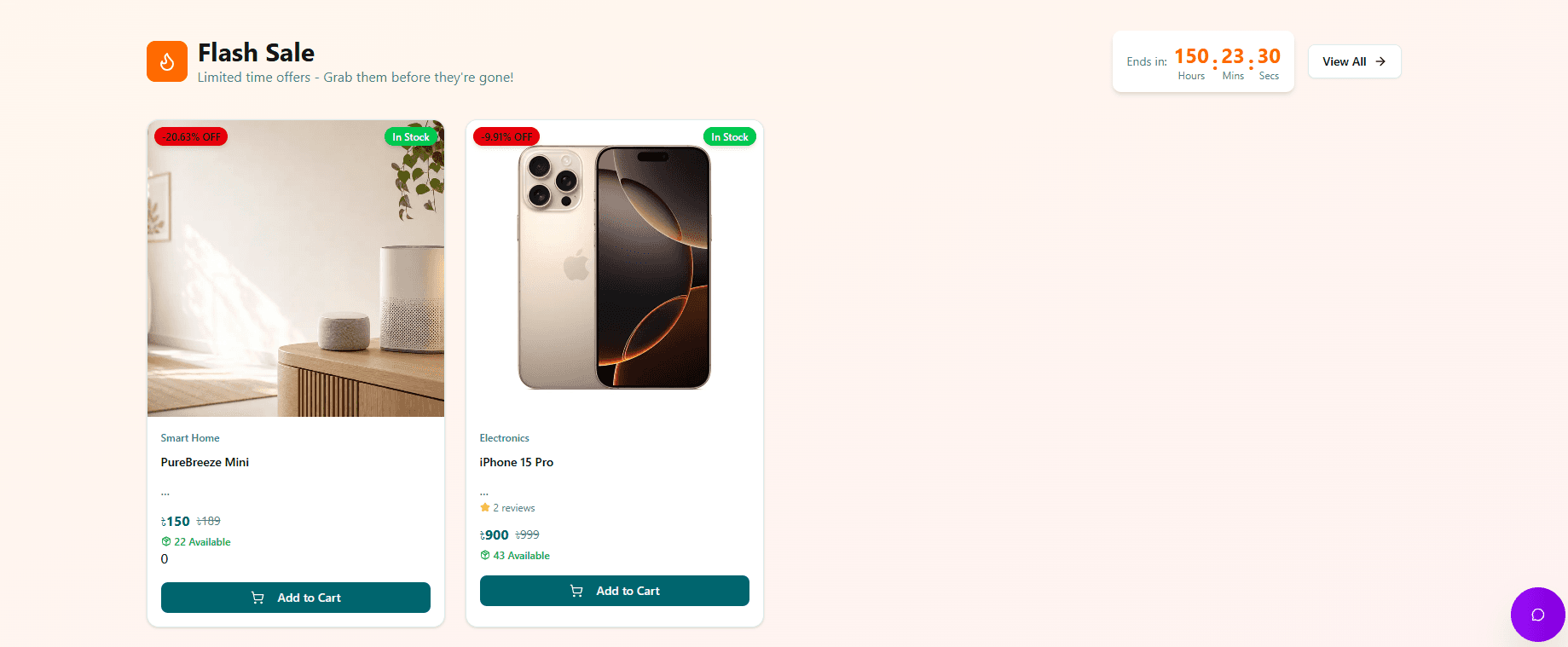 HaatGhor — E-commerce Storefront & Admin Dashboard project screenshot 2